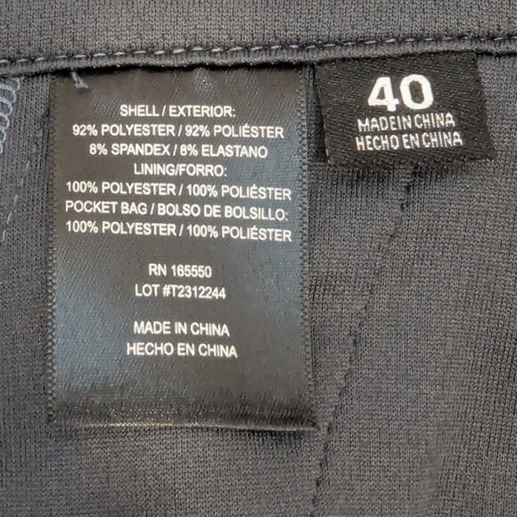 NWT 32 Degrees Cool Mens Lightweight Stretch Tech Cargo Shorts Dark Grey size 40 - Picture 8 of 8